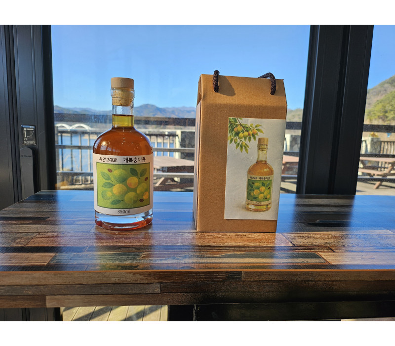 자연그대로개복숭아즙(350ml)